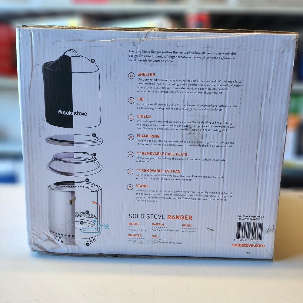 Solo Stove Ranger ultra portable fire Solo Stove Ranger ultra portable fire